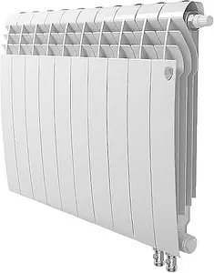 Радиатор биметаллический 10 секций нижнее правое подключение Royal Thermo BiLiner VD 350 Bianco Traffico RTBBTVDR35010 Радиатор биметаллический 10 секций нижнее правое подключение Royal Thermo BiLiner VD 350 Bianco Traffico RTBBTVDR35010, 1