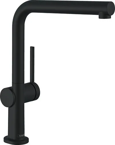 Смеситель для кухни Hansgrohe Talis M54 270 1jet чёрный матовый 72840670