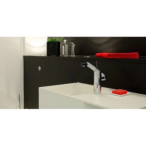 Смеситель для раковины Damixa Arc хром/чёрный 290217464