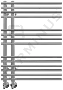 Полотенцесушитель водяной лесенка Terminus Астра П14 500х696 полированная сталь 4620768886522, 1