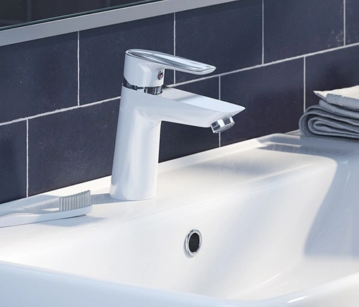 Смеситель для раковины IDDIS Cloud белый/хром CLOSB00i01