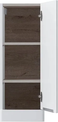 Шкаф-пенал подвесной Aquanet Ирис new 30 белый глянец 00310155