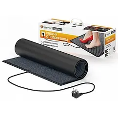 Коврик подогреваемый Теплолюкс Carpet 800x500 серый ребристый ворс 2098192 Коврик подогреваемый Теплолюкс Carpet 800x500 серый ребристый ворс 2098192