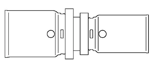Муфта пресс редукционная 26мм x 20мм Oventrop Cofit P 1512657