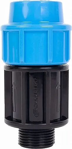 Клапан обратный пружинный для ПНД трубы 1&quot;н x 32мм Джилекс 9293