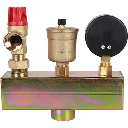 Группа безопасности котла до 50 кВт 1&quot; 3 бар Stout SVS-0004-055032