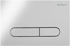 Комплект 5 в 1 BelBagno Janice BB124CH/BB124SC/BB002-80/BB005-PR-CHROME с кнопкой хром глянцевый, 5