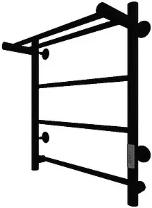 Полотенцесушитель электрический лесенка Тругор Аспект Пэк сп 1 П 60х50 черный матовый ВГП Полотенцесушитель электрический лесенка Тругор Аспект Пэк сп 1 П 60х50 черный матовый ВГП, 1