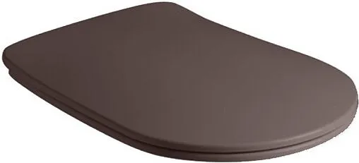Крышка-сиденье для унитаза с микролифтом Kerasan Nolita Slim Borgogna matt 539175