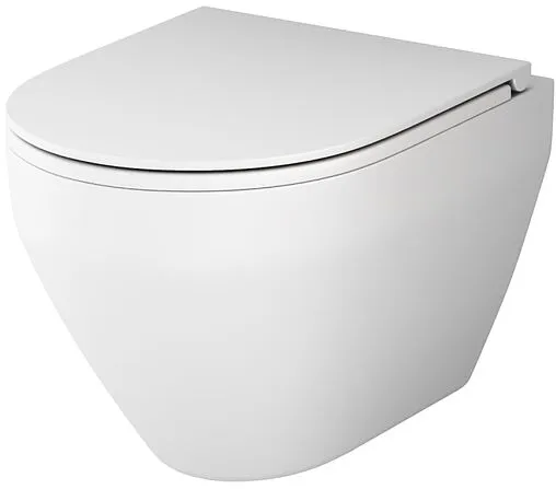 Унитаз подвесной безободковый Am.Pm Spirit 2.0 FlashClean белый матовый C701700MWSC Унитаз подвесной безободковый Am.Pm Spirit 2.0 FlashClean белый матовый C701700MWSC
