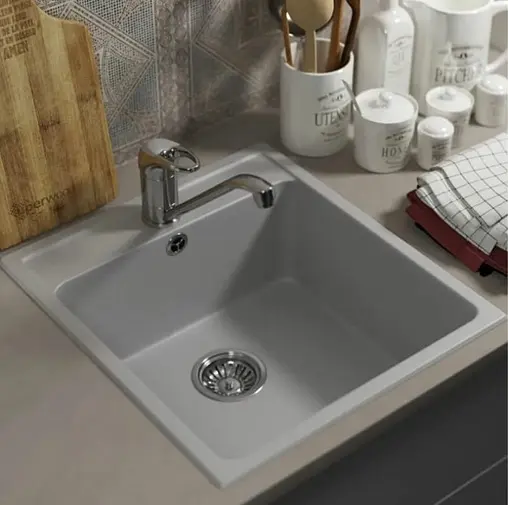 Мойка кухонная Uperwood UPD-406 дым 391020202