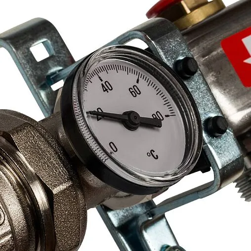 Группа коллекторная без расходомеров 8 отводов 1&quot;в/в x ¾&quot;ек Stout SMS 0912 000008