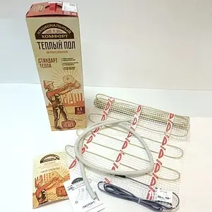 Теплый пол (нагревательный мат) Национальный комфорт 2НК 1800Вт 12.1м² 2206206 Теплый пол (нагревательный мат) Национальный комфорт 2НК 1800Вт 12.1м² 2206206, 2