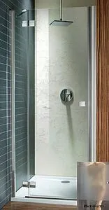 Дверь в нишу 1200мм прозрачное, матовое стекло Radaway Almatea DWJ 120 L 31402-01-12N, 1