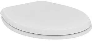 Крышка-сиденье для унитаза с микролифтом Ideal Standard Ecco белый W303001 Крышка-сиденье для унитаза с микролифтом Ideal Standard Ecco белый W303001, 1