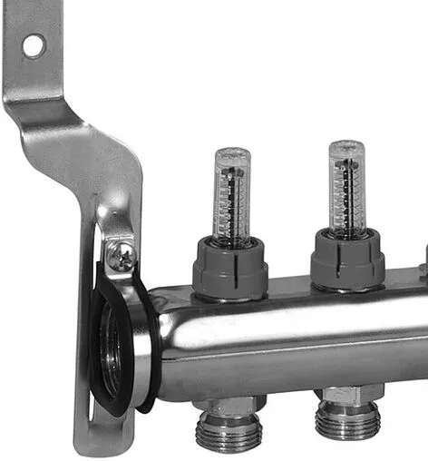 Группа коллекторная с расходомерами 4 отвода 1&quot;в/в x ¾&quot;ек Meibes M1794144