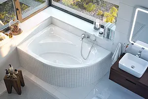 Ванна акриловая Excellent Aquarella 150x100 L WAEX.ARL15WH Ванна акриловая Excellent Aquarella 150x100 L WAEX.ARL15WH, 4