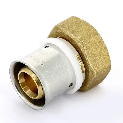 Муфта пресс с накидной гайкой 26мм x 1"нг Uni-fitt 714G8400 Муфта пресс с накидной гайкой 26мм x 1"нг Uni-fitt 714G8400