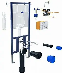 Инсталляция для подвесного унитаза Loranto 4501 Инсталляция для подвесного унитаза Loranto 4501, 3