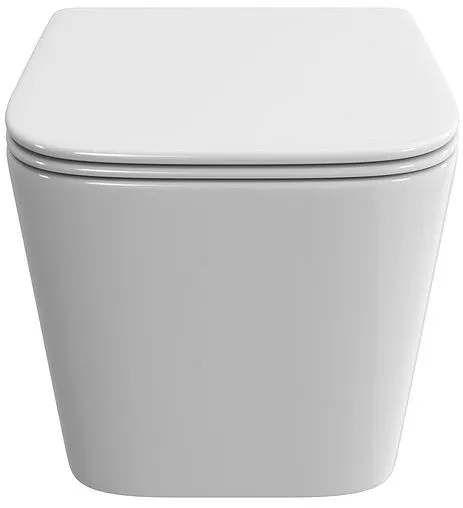 Унитаз подвесной безободковый BelBagno Due Tornado белый BB5171CH-TOR/SC