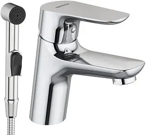 Смеситель для раковины с гигиеническим душем Damixa Origin Bit хром 770300000, 1