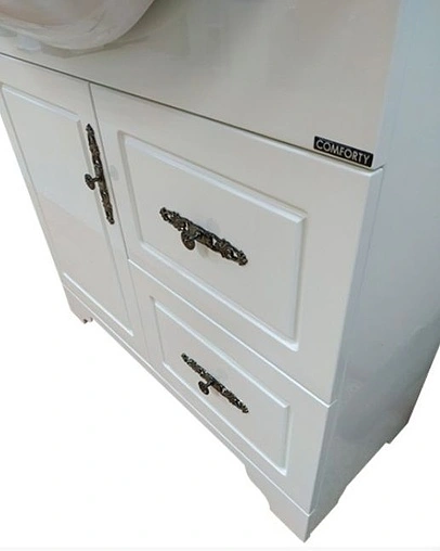 Тумба-умывальник напольная Comforty Севилья 85 слоновая кость