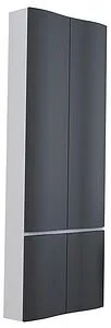 Шкаф-пенал подвесной двухстворчатый Aquaton Ондина 50 графит/белый 1A175803ODG20 Шкаф-пенал подвесной двухстворчатый Aquaton Ондина 50 графит/белый 1A175803ODG20, 1