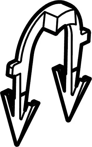 Скоба якорная для трубы в кассете 14-20мм Viega Fonterra 1245 656966