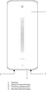 Водонагреватель накопительный электрический Royal Clima RWH-SGD100-FS Водонагреватель накопительный электрический Royal Clima RWH-SGD100-FS, 3