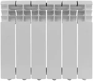 Радиатор алюминиевый 6 секций Rommer Profi 350 RAL-1210-035006 Радиатор алюминиевый 6 секций Rommer Profi 350 RAL-1210-035006, 2