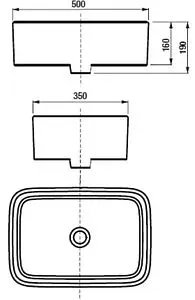 Тумба-умывальник подвесная Aquaton Либерти 75 дуб эльвезия 1A2795K1LY010, 5