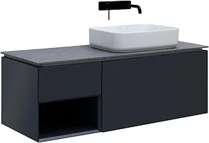 Тумба под умывальник подвесная Allen Brau Infinity 120 R антрацит 1.21008.AM Тумба под умывальник подвесная Allen Brau Infinity 120 R антрацит 1.21008.AM, 4