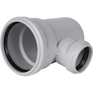 Тройник внутренний бесшумный D=110x58мм Угол 87,5° Stout SKB-0016-115887, 5