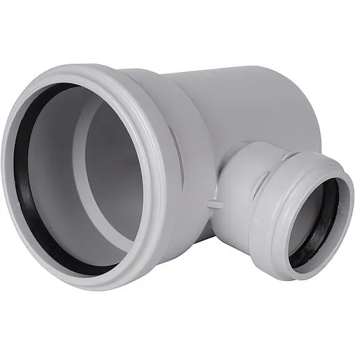 Тройник внутренний бесшумный D=110x58мм Угол 87,5° Stout SKB-0016-115887