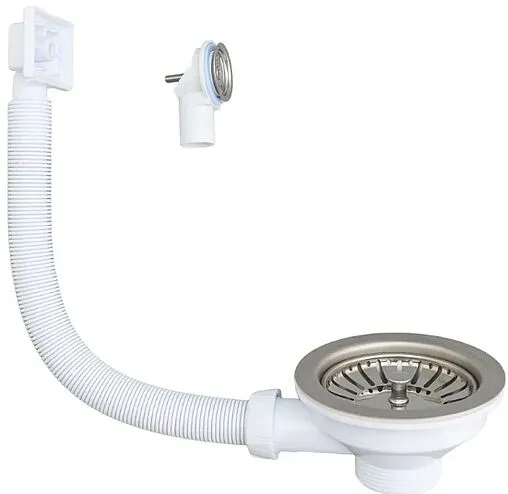 Сифон бутылочный для мойки с переливом Wirquin NEO 30987091 Сифон бутылочный для мойки с переливом Wirquin NEO 30987091