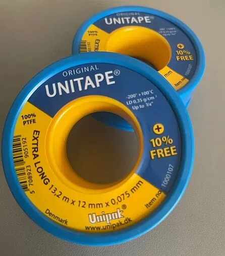 Лента ФУМ 12 x 0.075мм x 13,2м Unipak Unitape 1000107