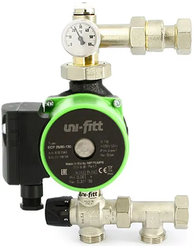 Узел насосно-смесительный с насосом ECP 25/60 130 Uni-fitt Solomix X 473E0802