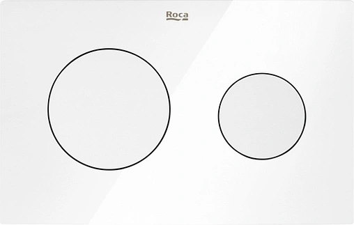 Клавиша смыва для унитаза Roca PL-10 890089000 белый глянцевый Клавиша смыва для унитаза Roca PL-10 890089000 белый глянцевый