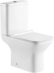Унитаз-компакт безободковый Aquanet Cube 2.0 Rimless белый Cube 2-C+Cube 2-C-1 Унитаз-компакт безободковый Aquanet Cube 2.0 Rimless белый Cube 2-C+Cube 2-C-1, 1