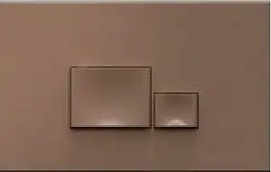 Клавиша смыва для унитаза ISVEA Piazza 54MJ0105I коричневый матовый Клавиша смыва для унитаза ISVEA Piazza 54MJ0105I коричневый матовый, 1