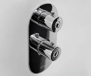 Термостат для 2 потребителей Wasserkraft Berkel хром 4833, 4