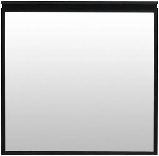 Зеркало с подсветкой Allen Brau Priority 75x80 чёрный браш 1.31015.BB