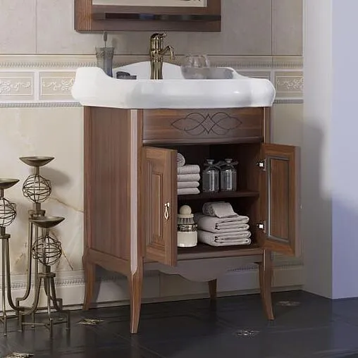 Тумба под умывальник напольный Opadiris Лоренцо 60 светлый орех Z0000011066