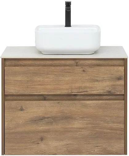 Тумба под умывальник подвесная Aquanet Nova Lite 75 дуб рустикальный 00249515