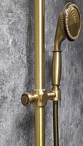 Душевая система со смесителем для ванны Lemark Jasmine бронза LM6662B Душевая система со смесителем для ванны Lemark Jasmine бронза LM6662B, 3