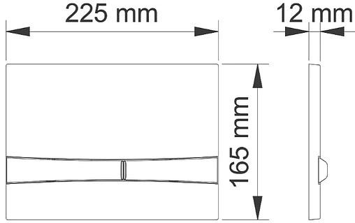 Инсталляция для подвесного унитаза Set 4 в 1 BERGES Novum 525 040250 с кнопкой белый глянцевый