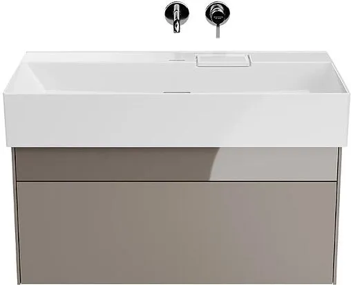 Тумба-умывальник подвесная Kerama Marazzi Logica 90 песчаный LOG.90.2\SAN+LO.wb.90.0