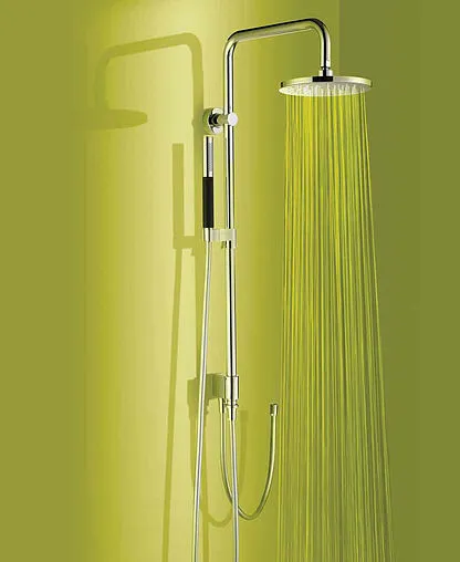 Душевая система без смесителя Jacob Delafon Eo хром/чёрный E11715-CP