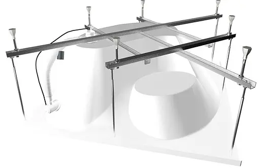 Ванна акриловая Triton Эрика 140x140 Н0000000221