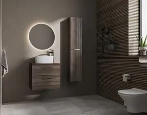 Тумба-умывальник подвесная Roca Victoria 60 городской дуб A857468402+A857418402+, 4